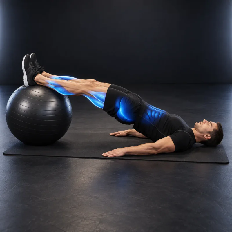 Curl Femoral con Fitball