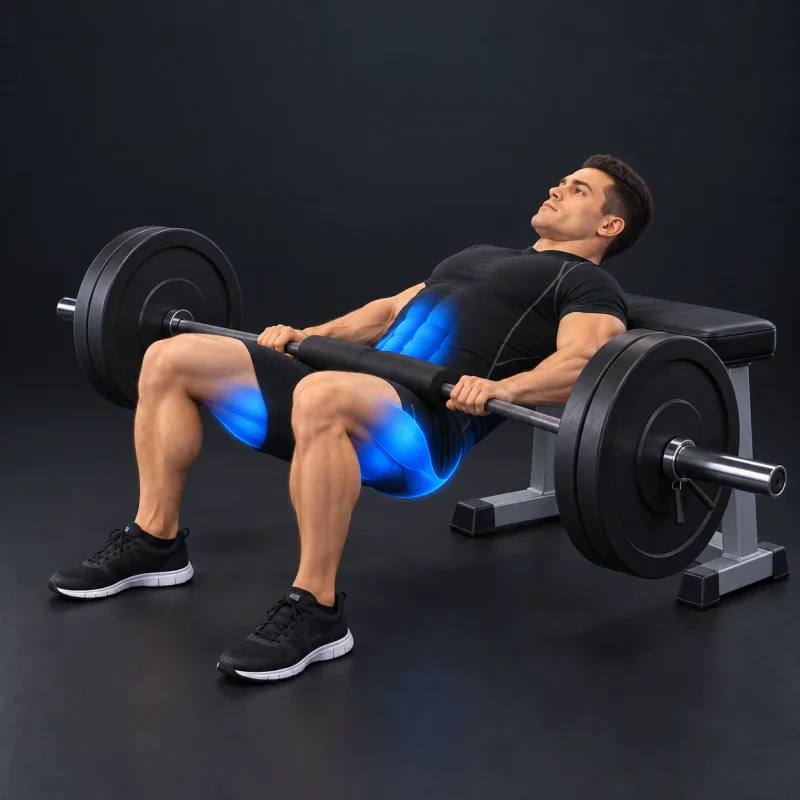 Hip Thrust con Barra