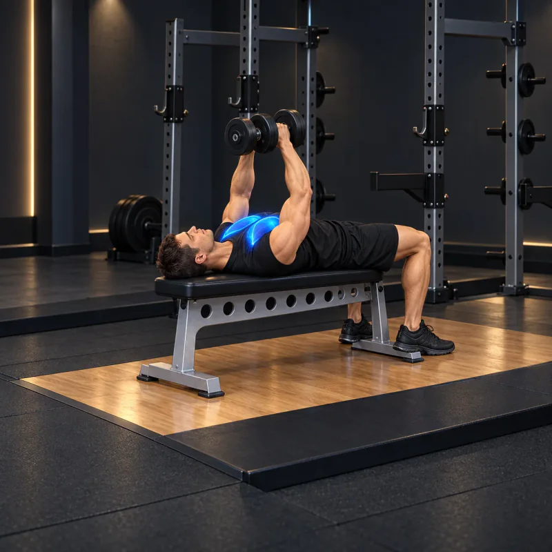 Aperturas con Mancuernas