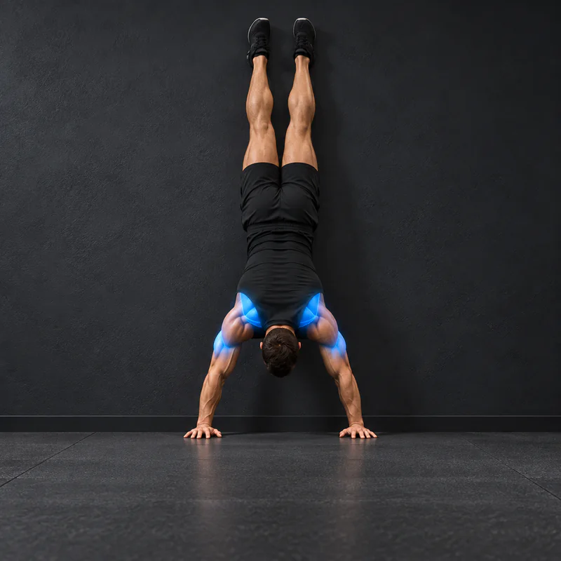 Flexiones en Pino: posición inicial