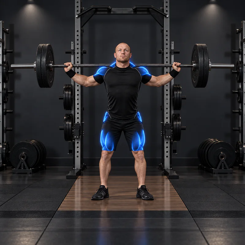 Heaving Snatch Balance con Barra