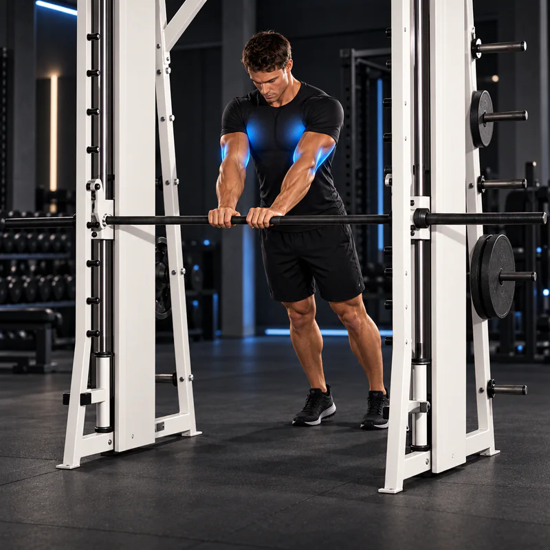 Flexiones Inclinadas con Agarre Cerrado