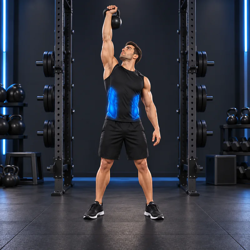 Molino de Viento con Kettlebell