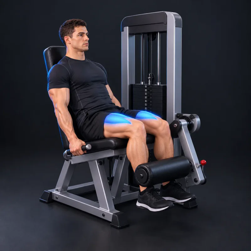 Extensión de Piernas en Máquina