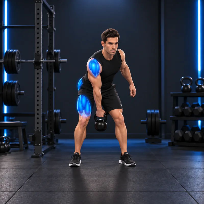 Snatch a un Brazo con Kettlebell