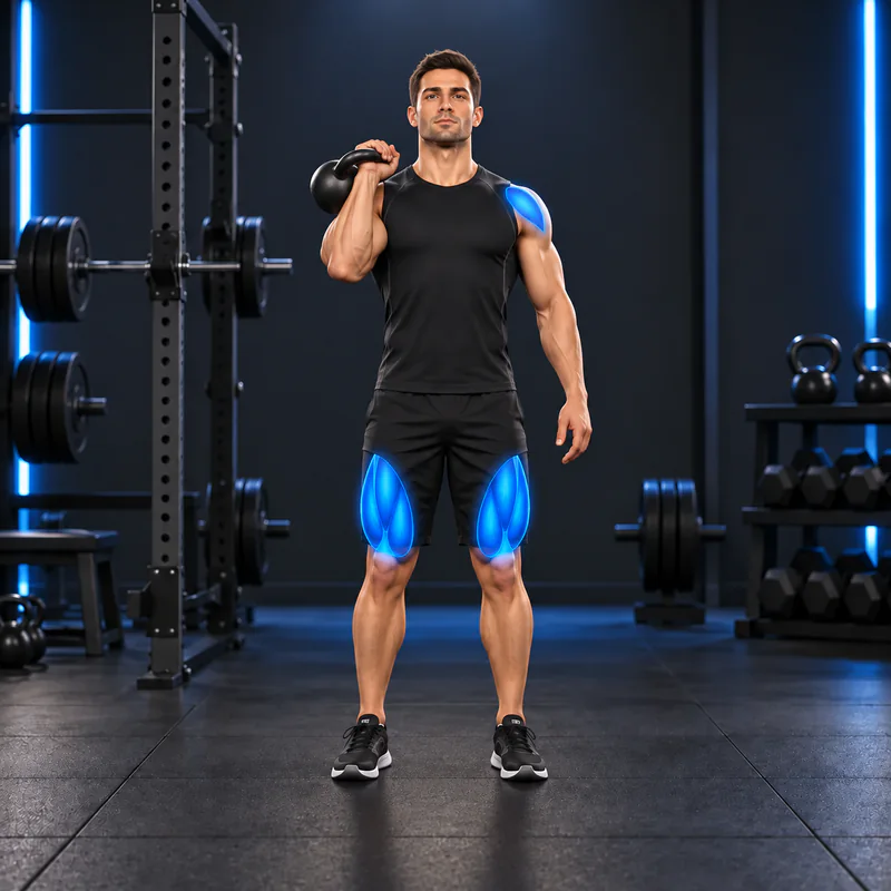 Split Jerk a un Brazo con Kettlebell