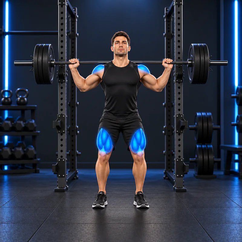 Push Press - Detrás del cuello