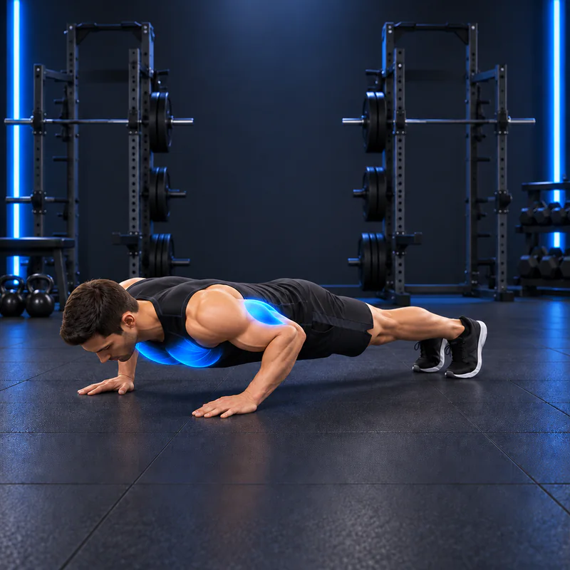 Flexiones: posición final